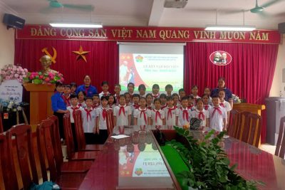 LỄ KẾT NẠP ĐỘI VIÊN