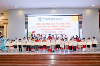 NGÀY HỘI STEM & SÁNG TẠO NGHỆ THUẬT – CUỘC THI VIẾT ĐÚNG, VIẾT ĐẸP CẤP TỈNH NĂM HỌC 2025–2026 🌟✍️🔬
